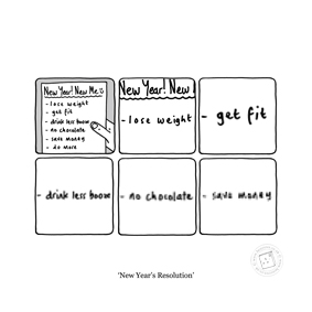 January - 'New Year's Resolution' � Ben Rowe - www.benrowe.co.uk