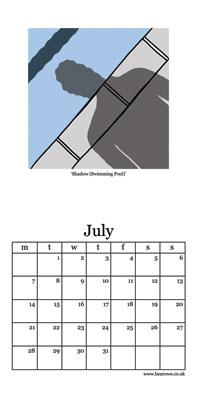 July - 'Shadow (Swimming Pool)' � Ben Rowe - www.benrowe.co.uk