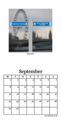 September - 'Pedestrian' � Ben Rowe - www.benrowe.co.uk