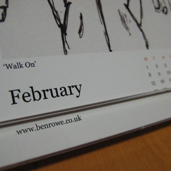 2010 calendar - February � Ben Rowe 2009/10