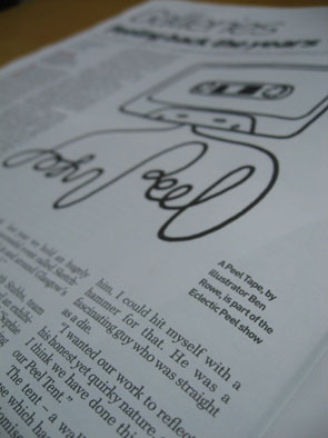 Arts - The Herald (photo and illustration �Ben Rowe 2012)