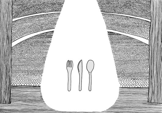 'The Draw of Cutlery' � Ben Rowe 2008