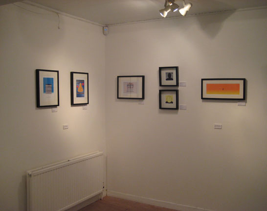 'Random Drift' - how the prints looked! photo � Nina Oortman 2008