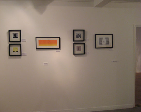 'Random Drift' - how the prints looked! photo � Nina Oortman 2008