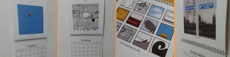 Photos of the calendar - � Ben Rowe - www.benrowe.co.uk